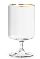 Tight Vertical Optic All Purpose Glass with Gold