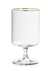 Tight Vertical Optic All Purpose Glass with Gold
