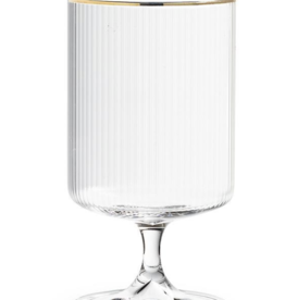 Tight Vertical Optic All Purpose Glass with Gold