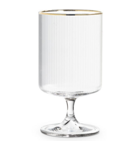 Tight Vertical Optic All Purpose Glass with Gold