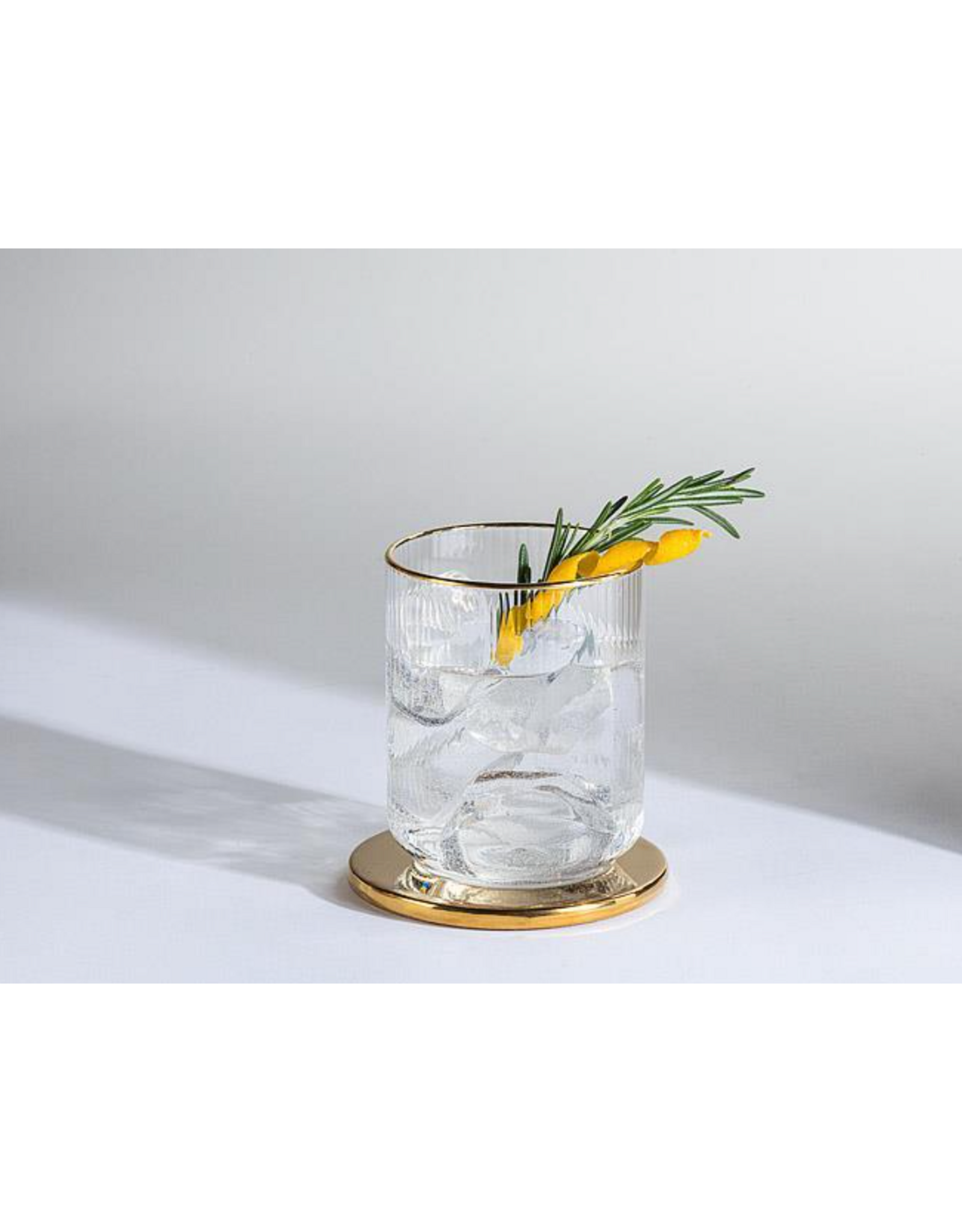 Tight Vertical Optic Tumbler with Gold