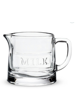 Classic Text Milk Jug