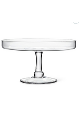 Pedestal Cake Plate with Rim