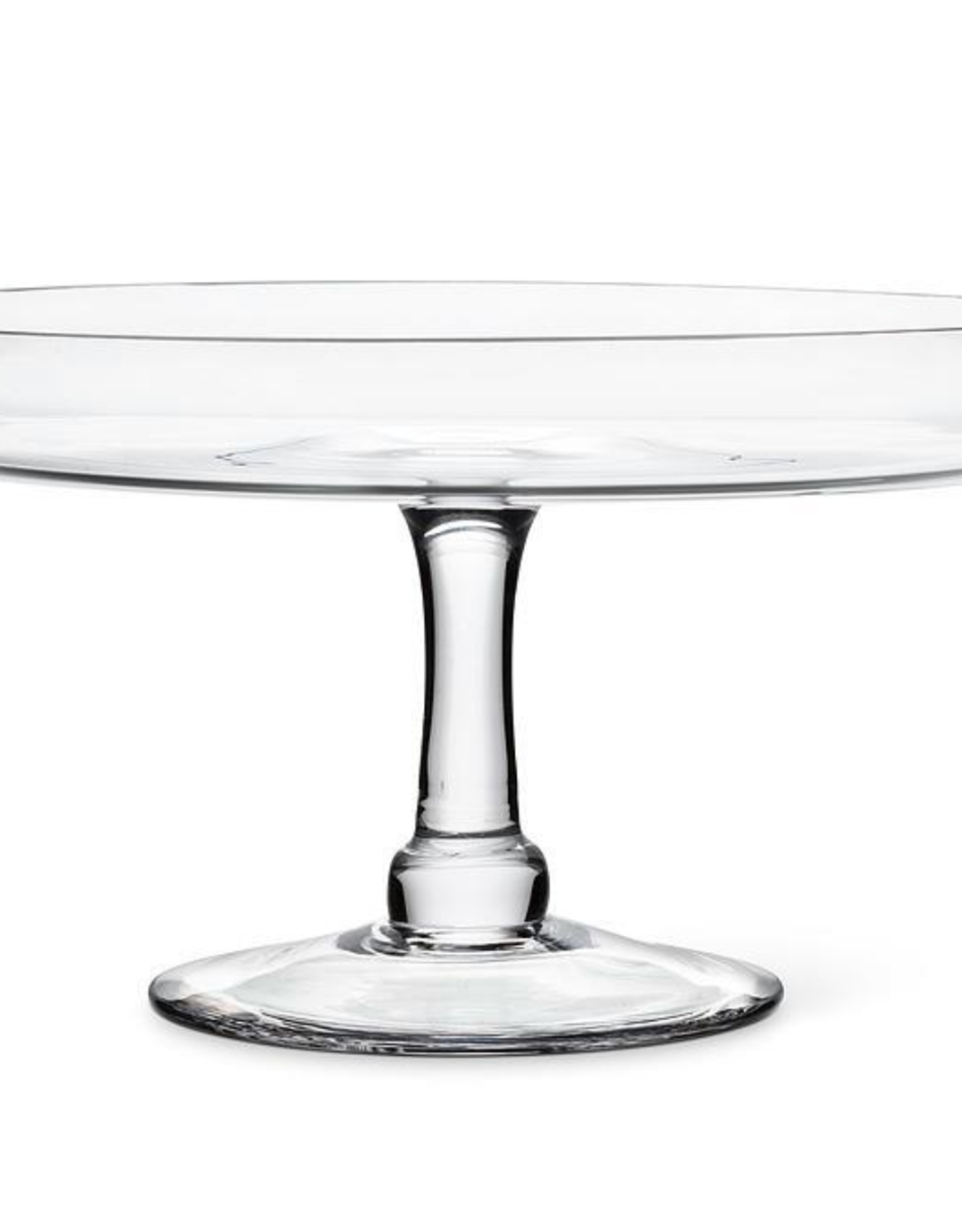 Pedestal Cake Plate with Rim