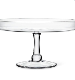 Pedestal Cake Plate with Rim