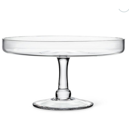 Pedestal Cake Plate with Rim