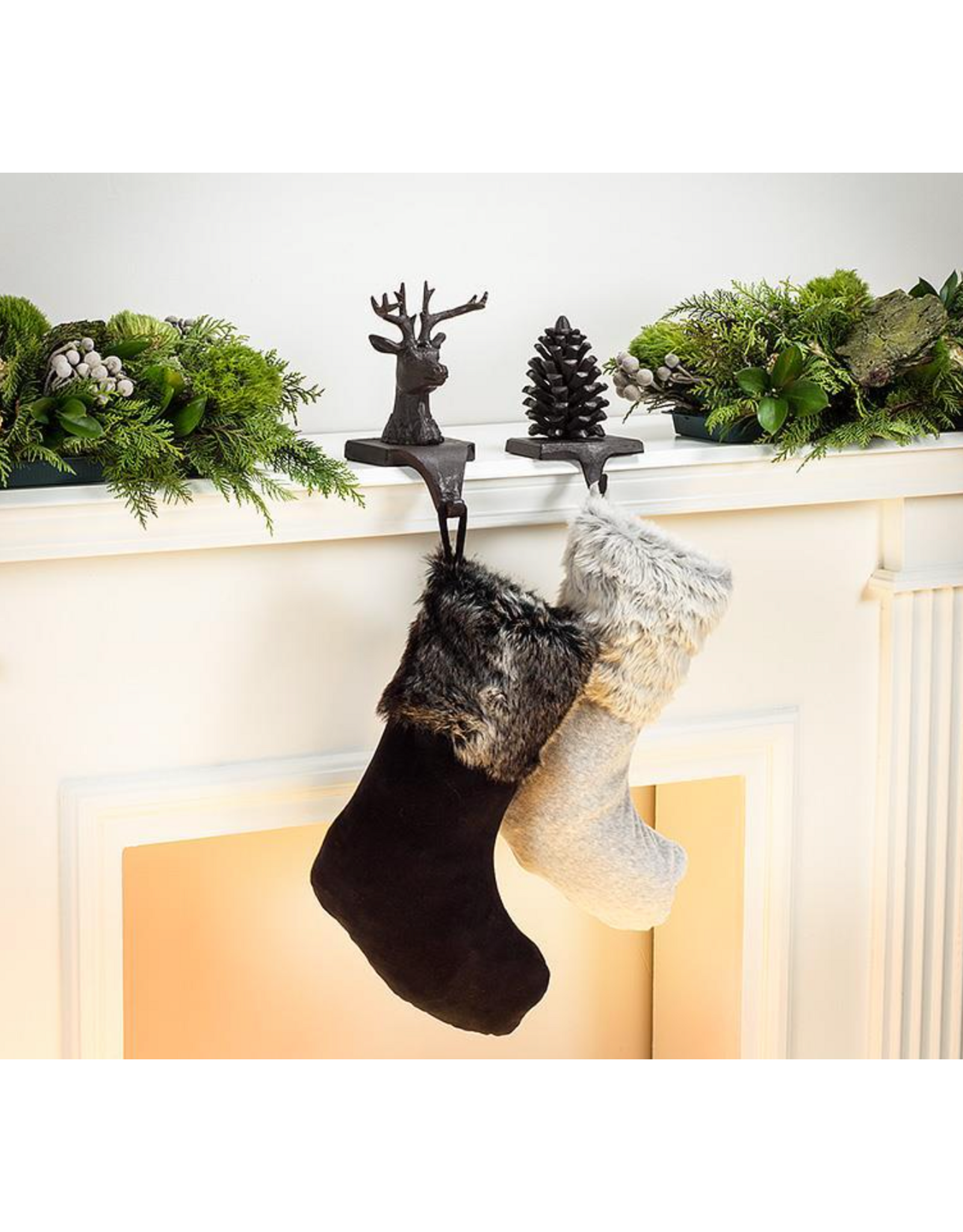 Pinecone Stocking Holder