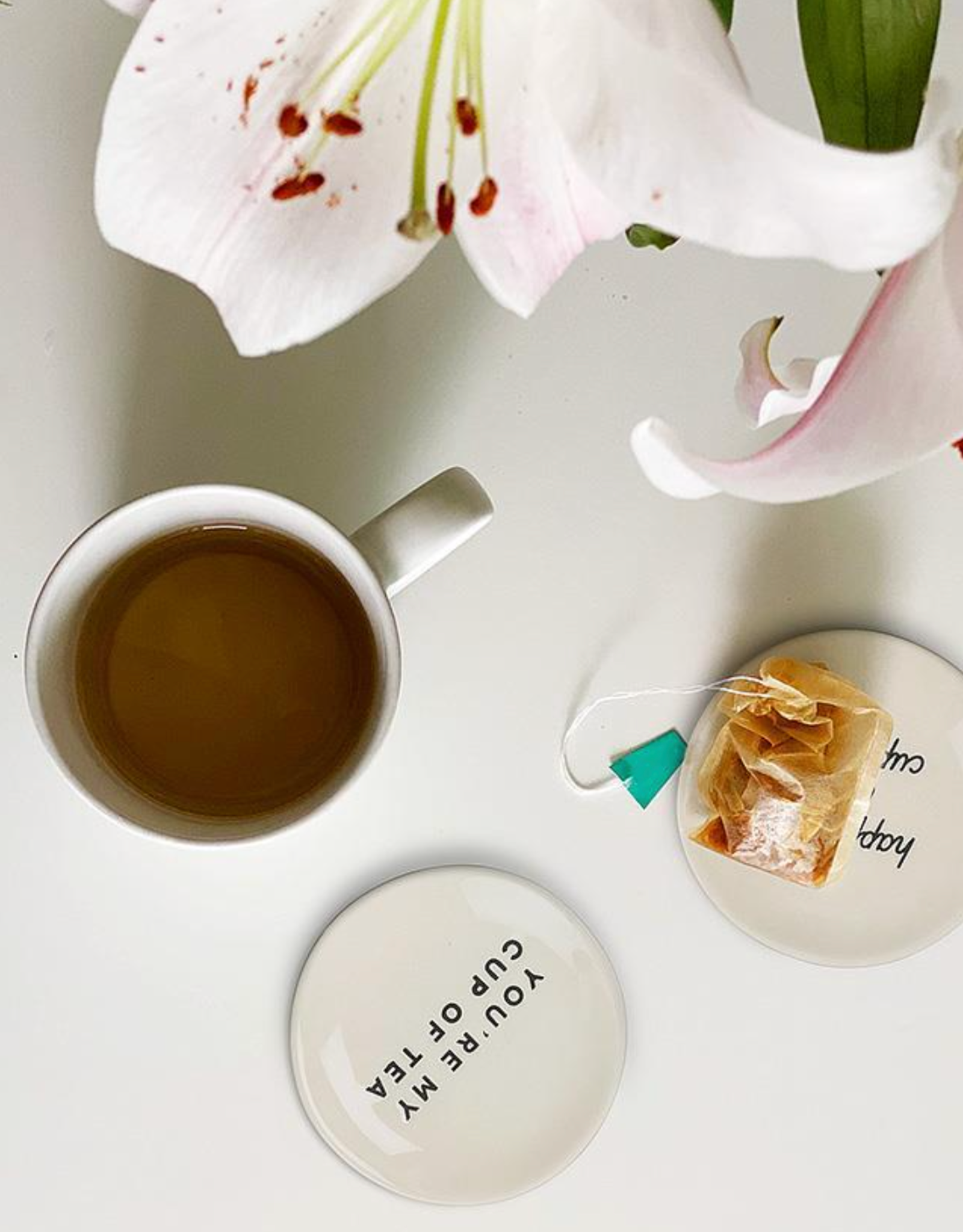 Happiness is a Cup of Tea Small Plate