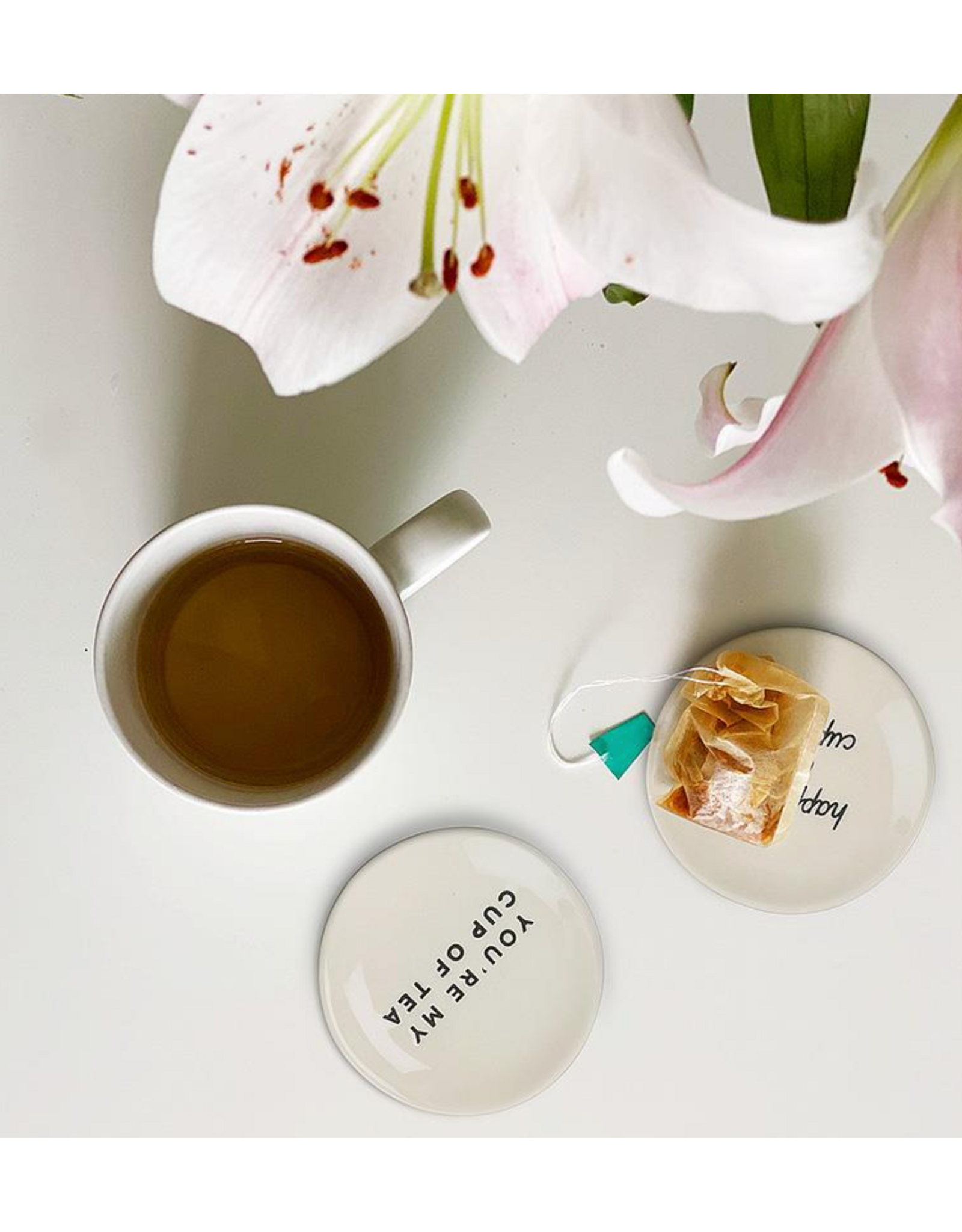 Happiness is a Cup of Tea Small Plate