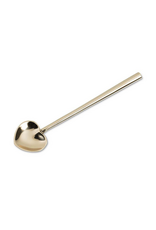 Heart Small Spoon, Gold