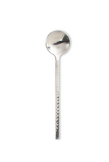 Small Spoon with Hammer Finish Handle