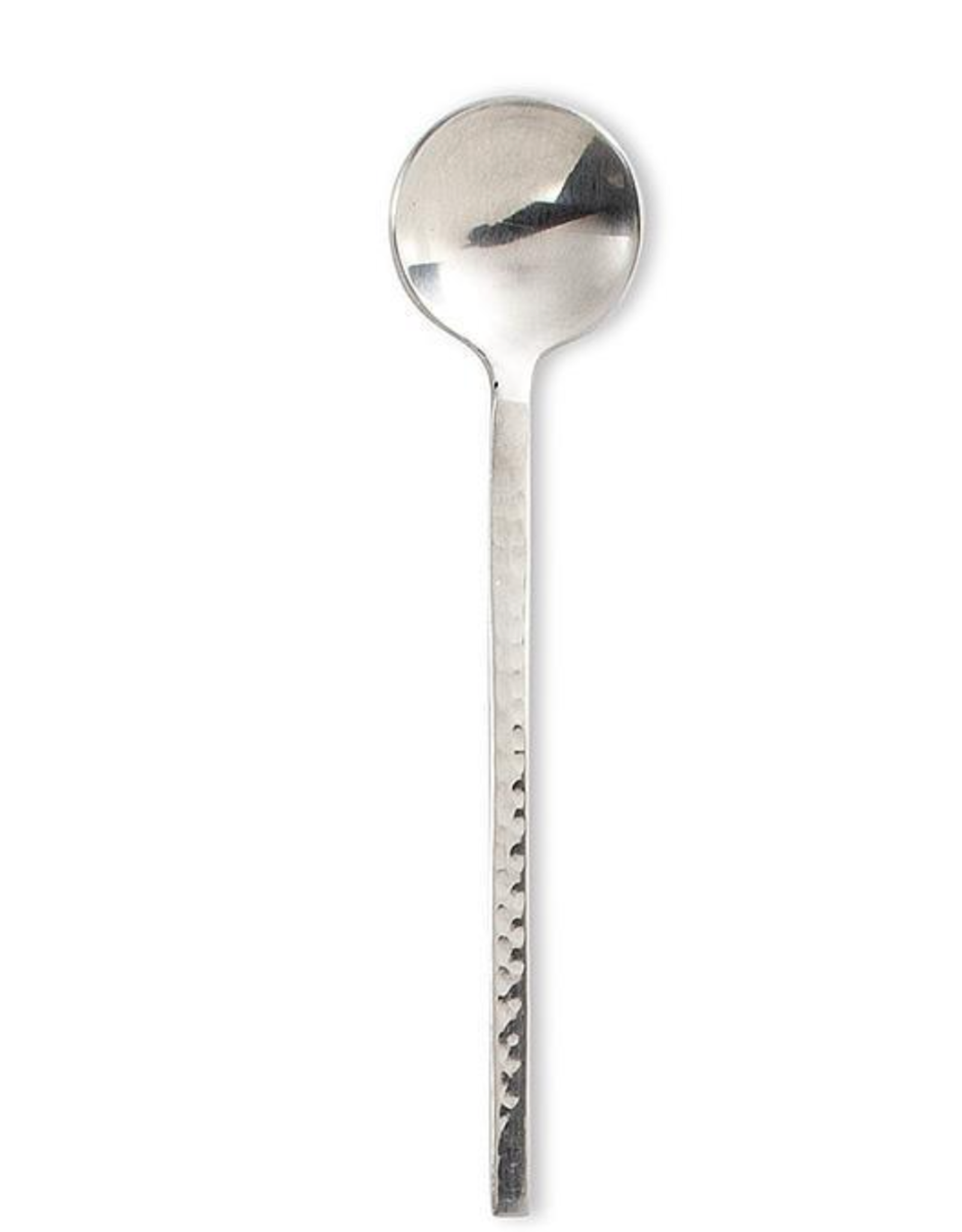 Small Spoon with Hammer Finish Handle