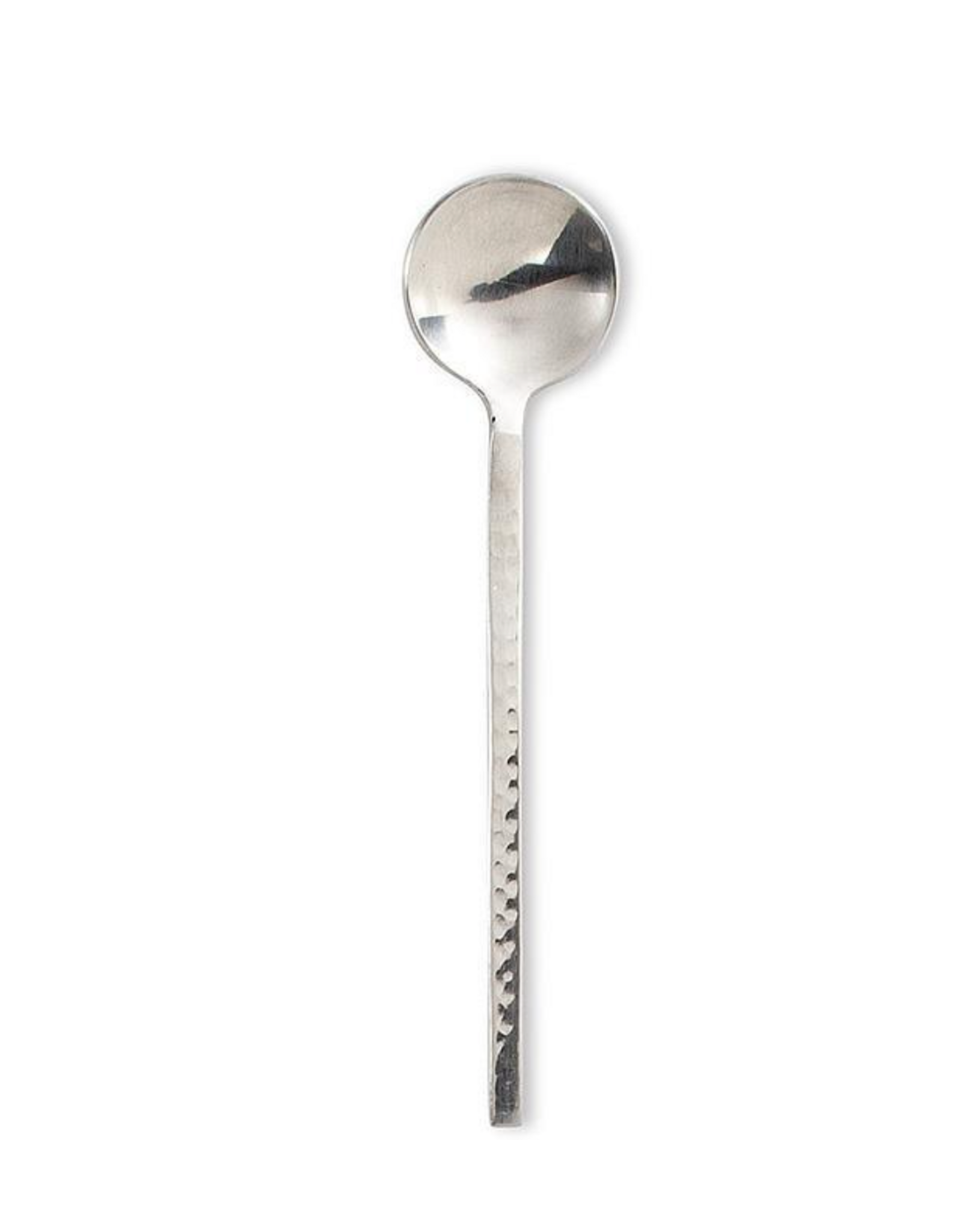 Small Spoon with Hammer Finish Handle