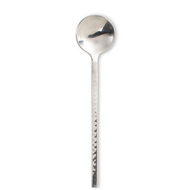 Small Spoon with Hammer Finish Handle