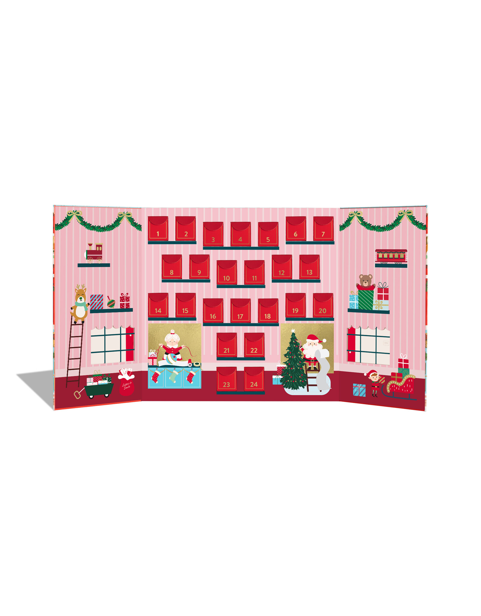 North Pole Toy Shoppe Candy Advent Calendar