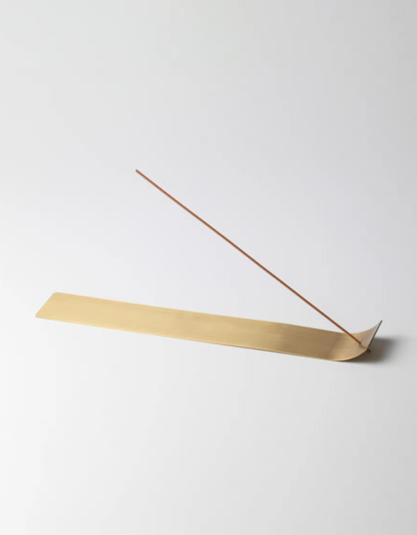 Long Brass Incense Holder