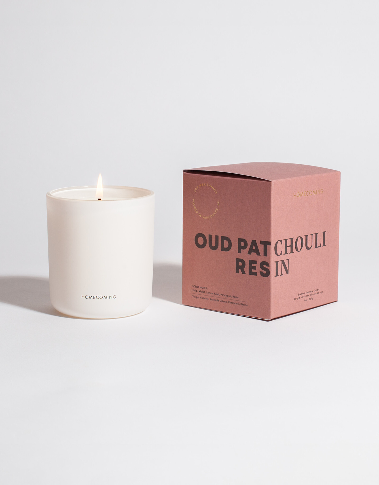 OUD PATCHOULI RESIN 8oz Candle