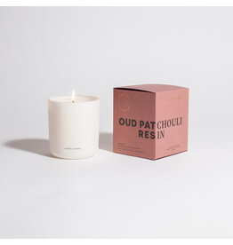Oud Patchouli Resin 8oz Candle