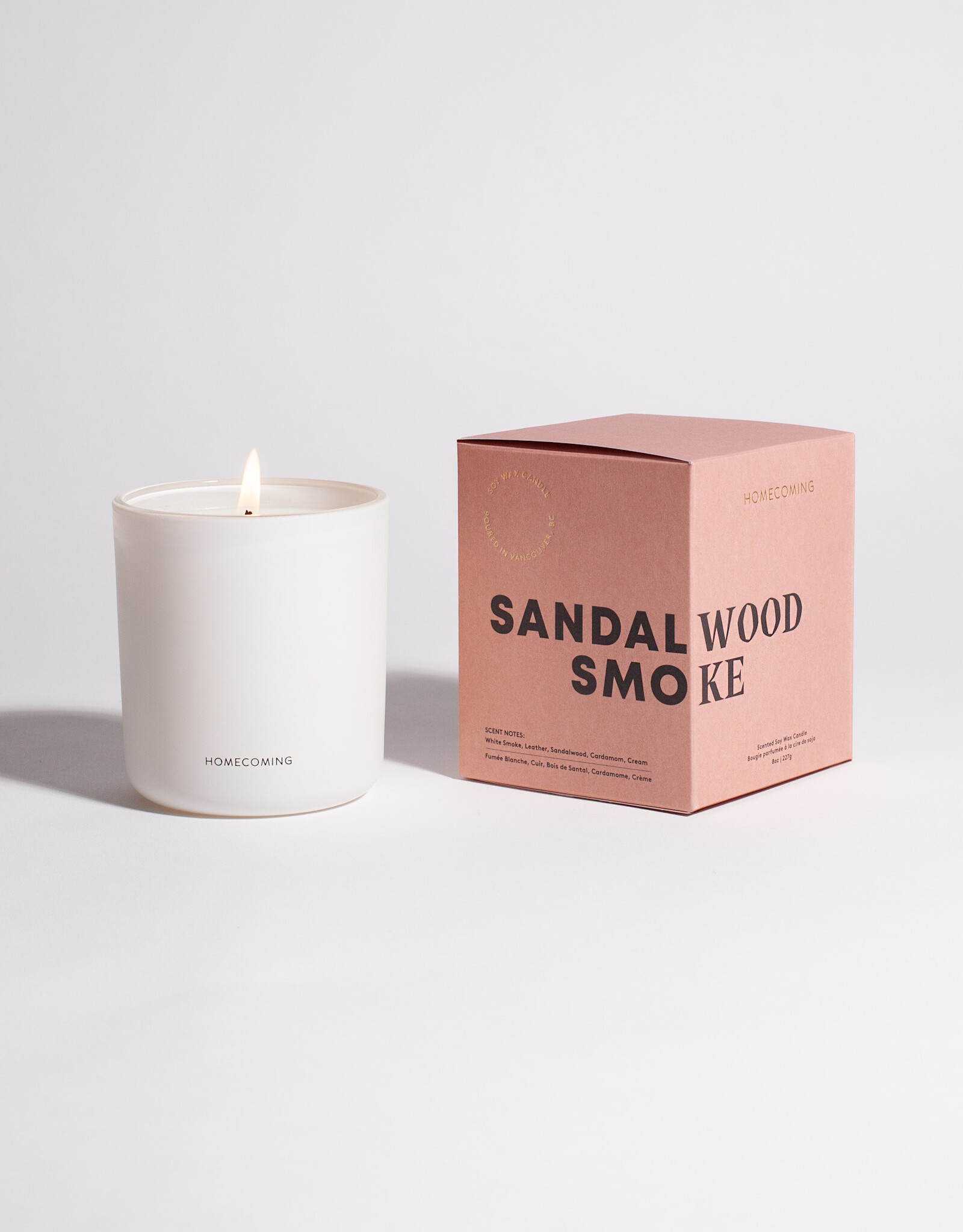 Sandalwood Smoke 8oz Candle