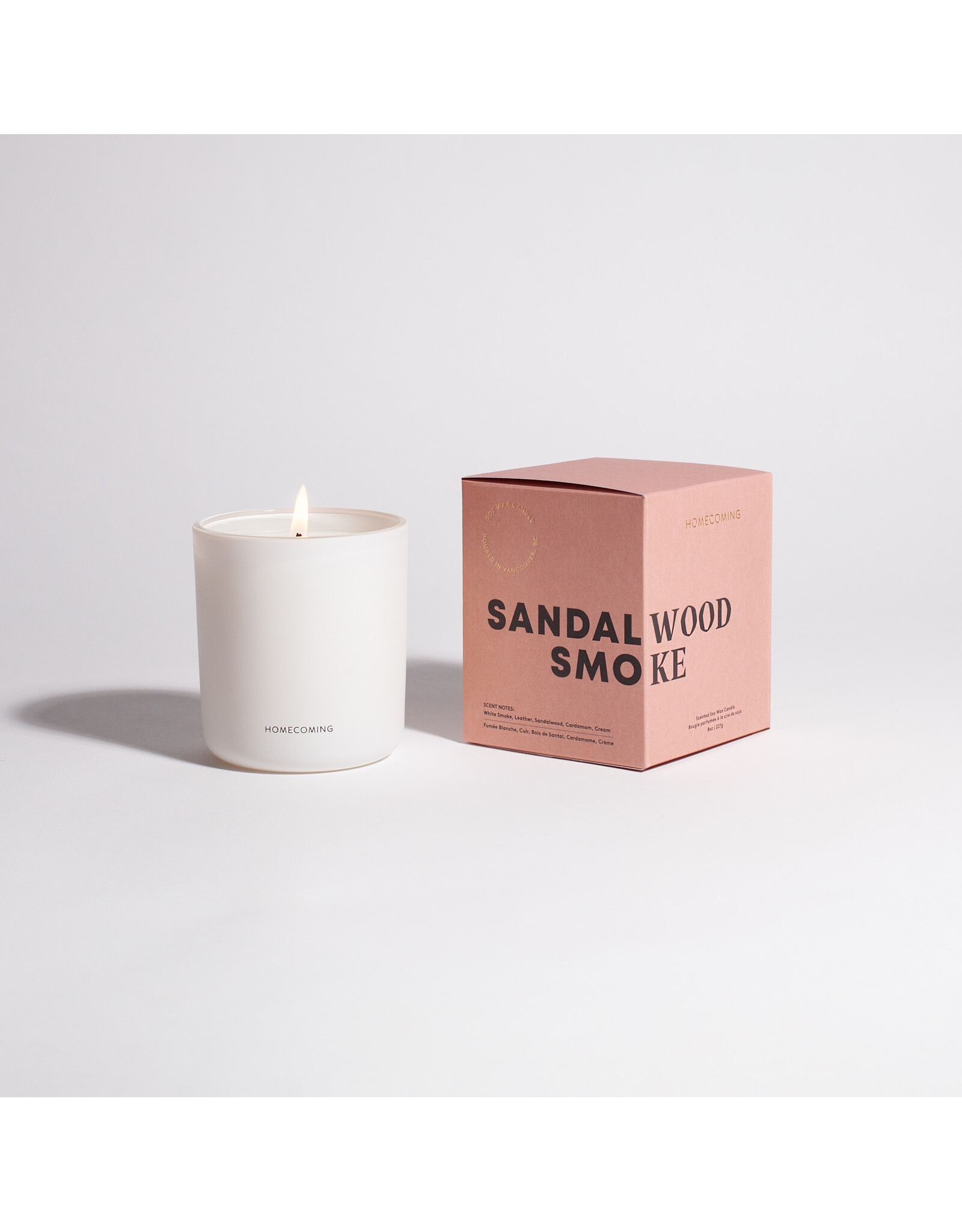 Sandalwood Smoke 8oz Candle