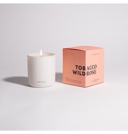 Tobacco Wild Rose 8oz Candle
