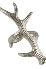 Antler Napkin Ring, Silver