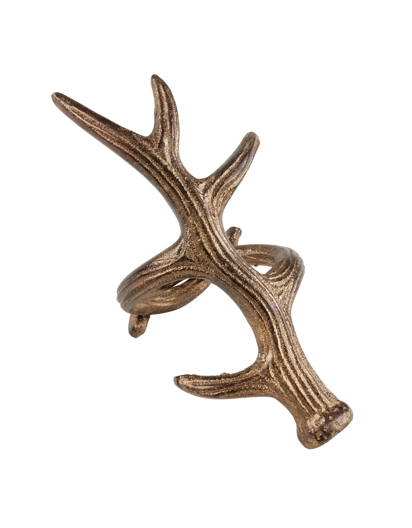 Antler Napkin Ring, Bronze