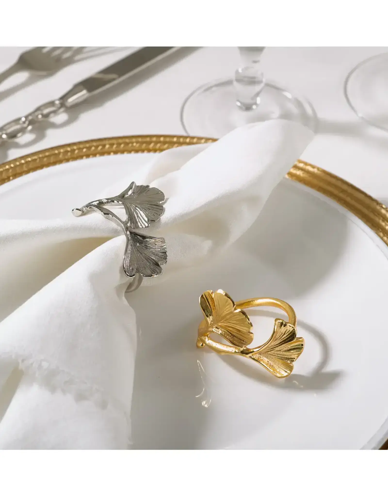 Gingko Napkin Ring