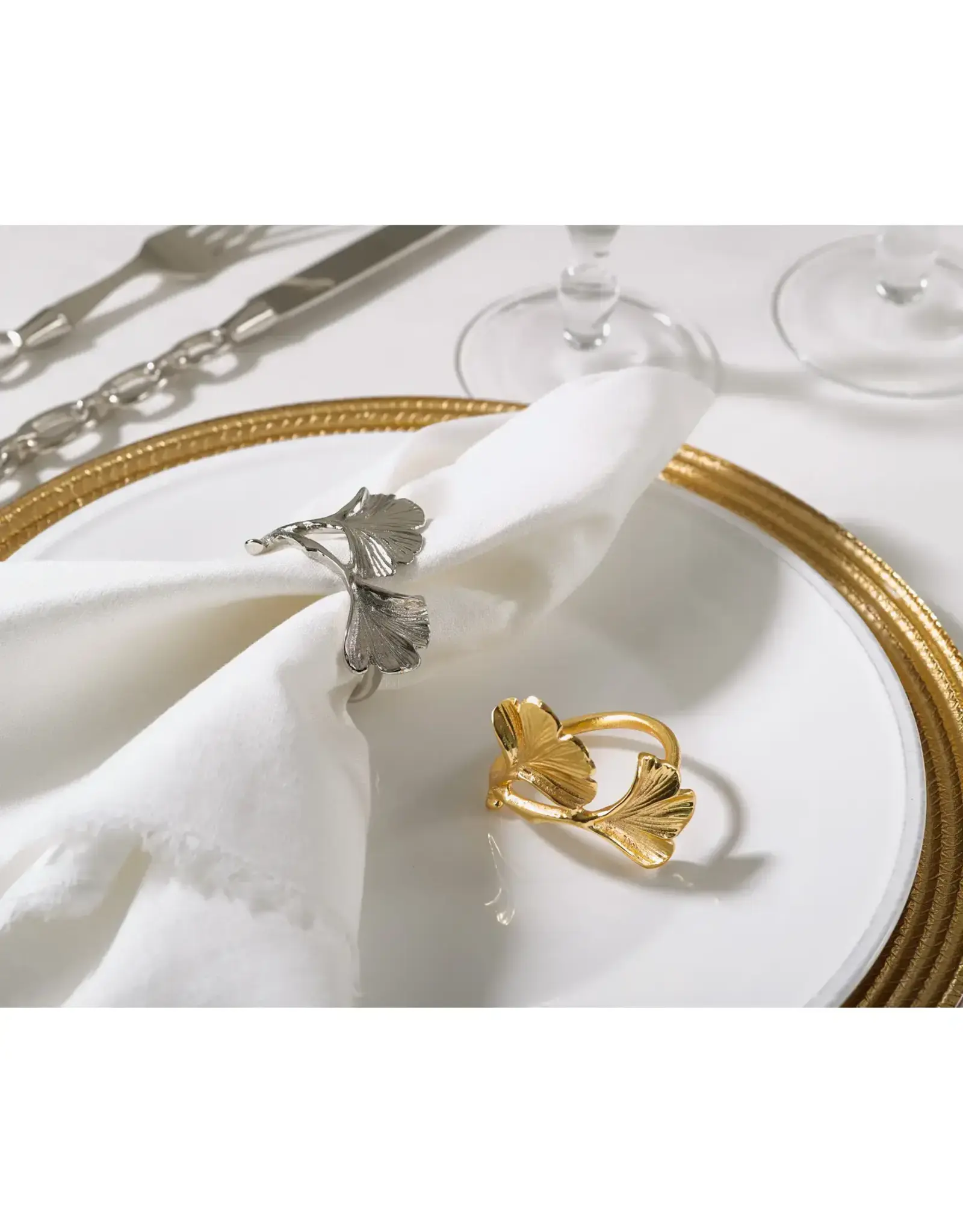 Gingko Napkin Ring