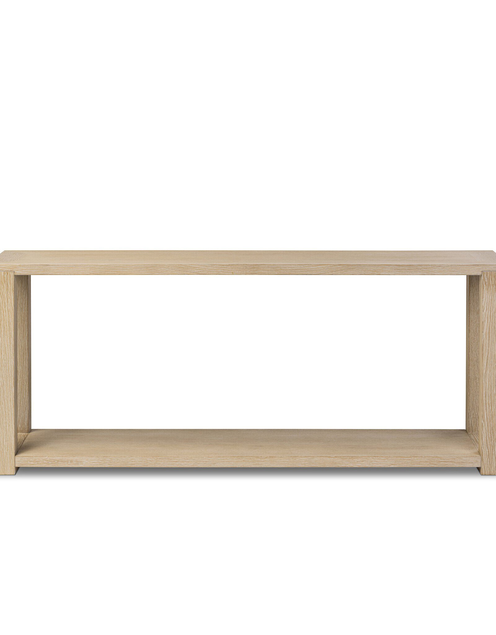 Thomas Console Table in Bleached Oak Veneer