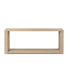 Thomas Console Table in Bleached Oak Veneer