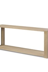 Thomas Console Table in Bleached Oak Veneer