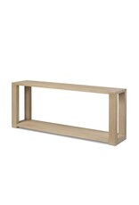 Thomas Console Table in Bleached Oak Veneer
