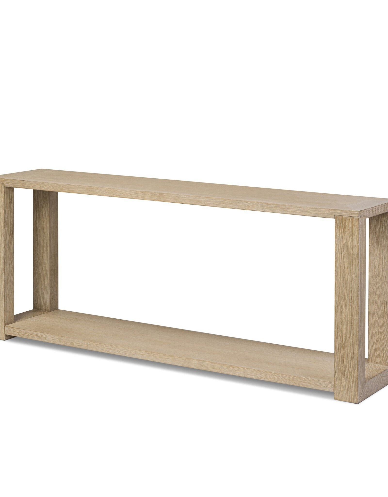 Thomas Console Table in Bleached Oak Veneer