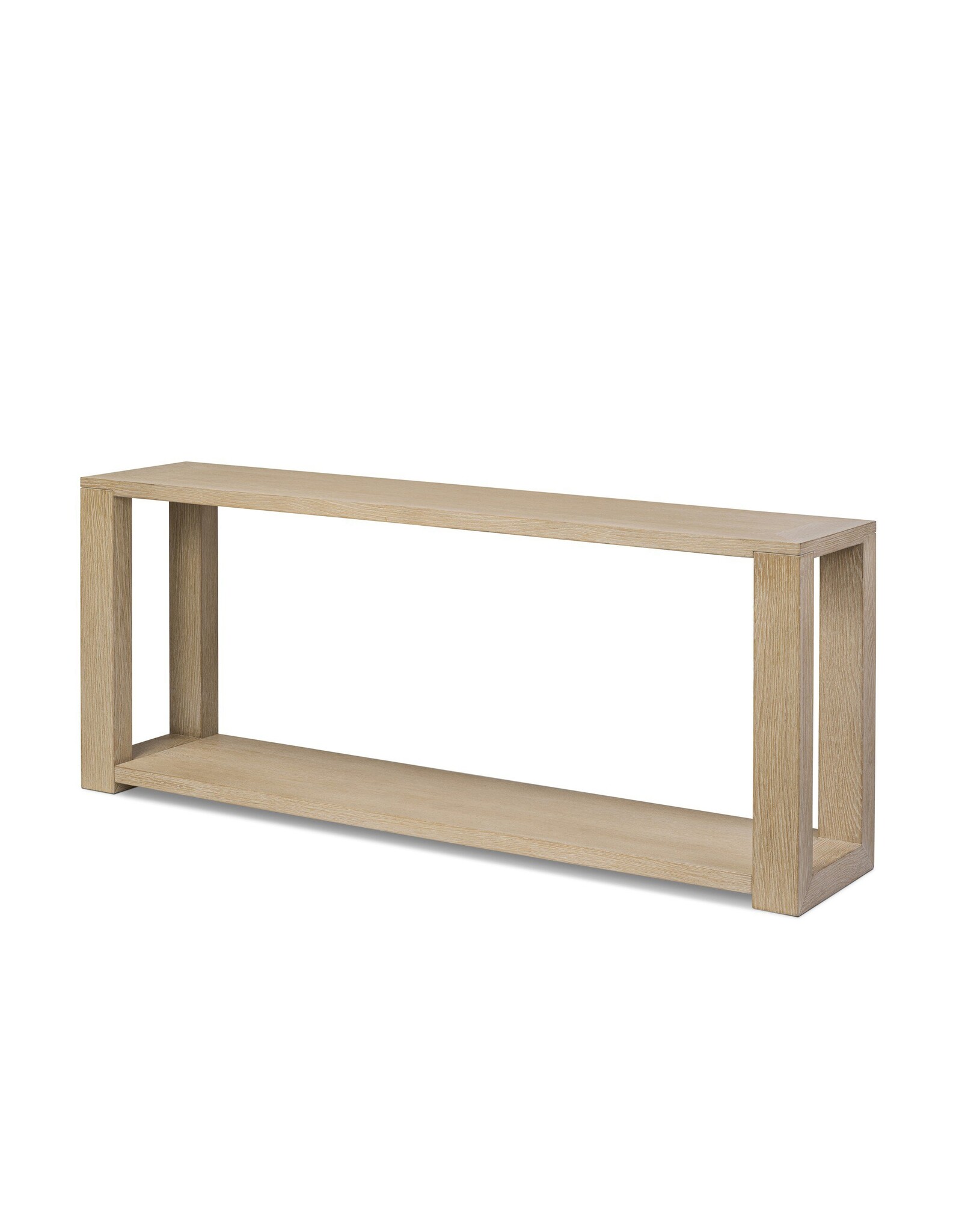 Thomas Console Table in Bleached Oak Veneer