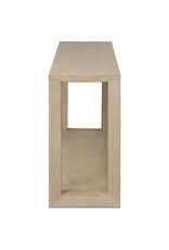 Thomas Console Table in Bleached Oak Veneer
