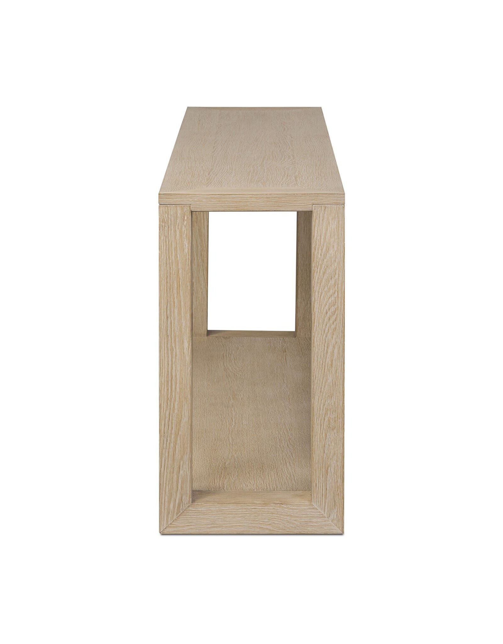 Thomas Console Table in Bleached Oak Veneer