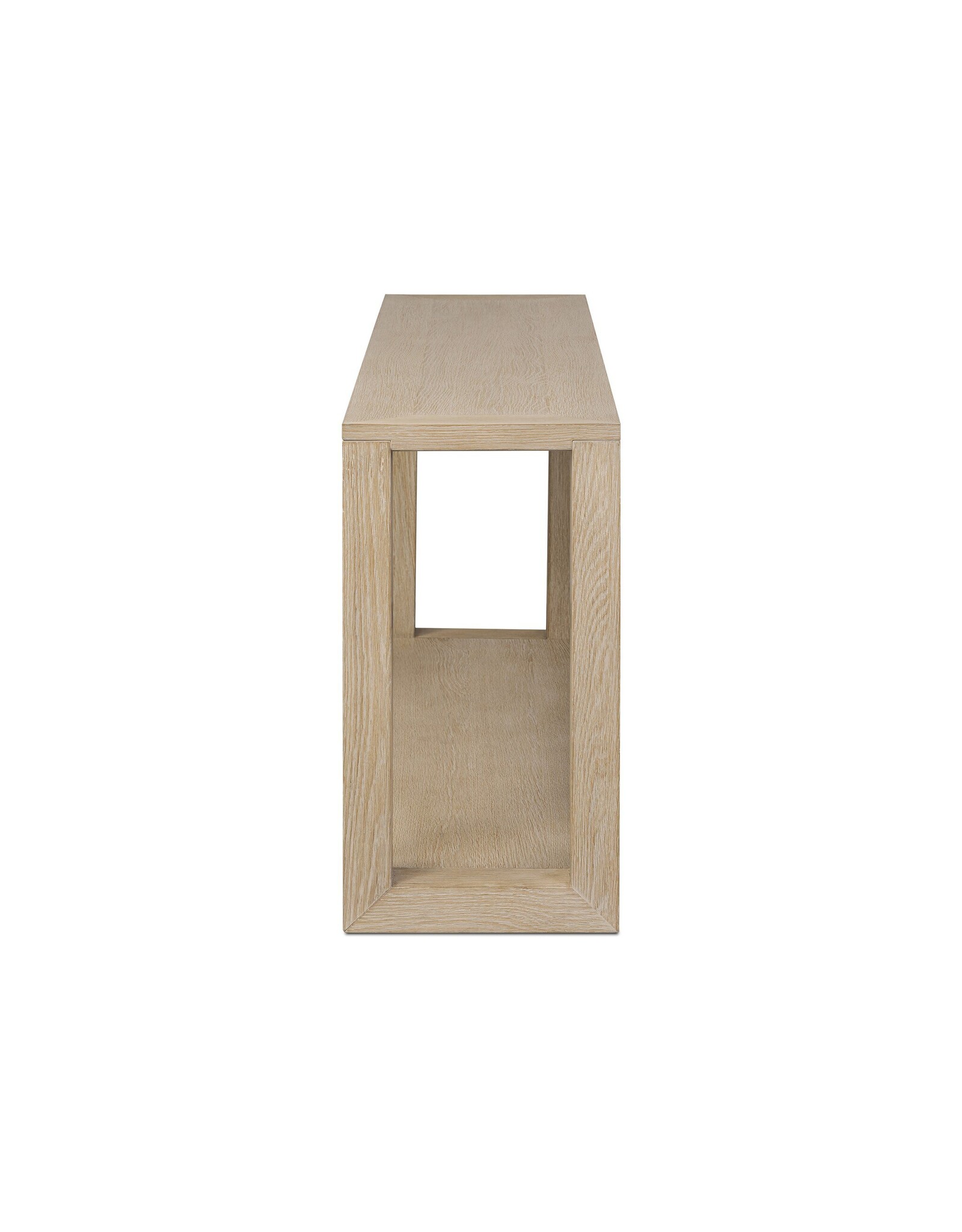Thomas Console Table in Bleached Oak Veneer