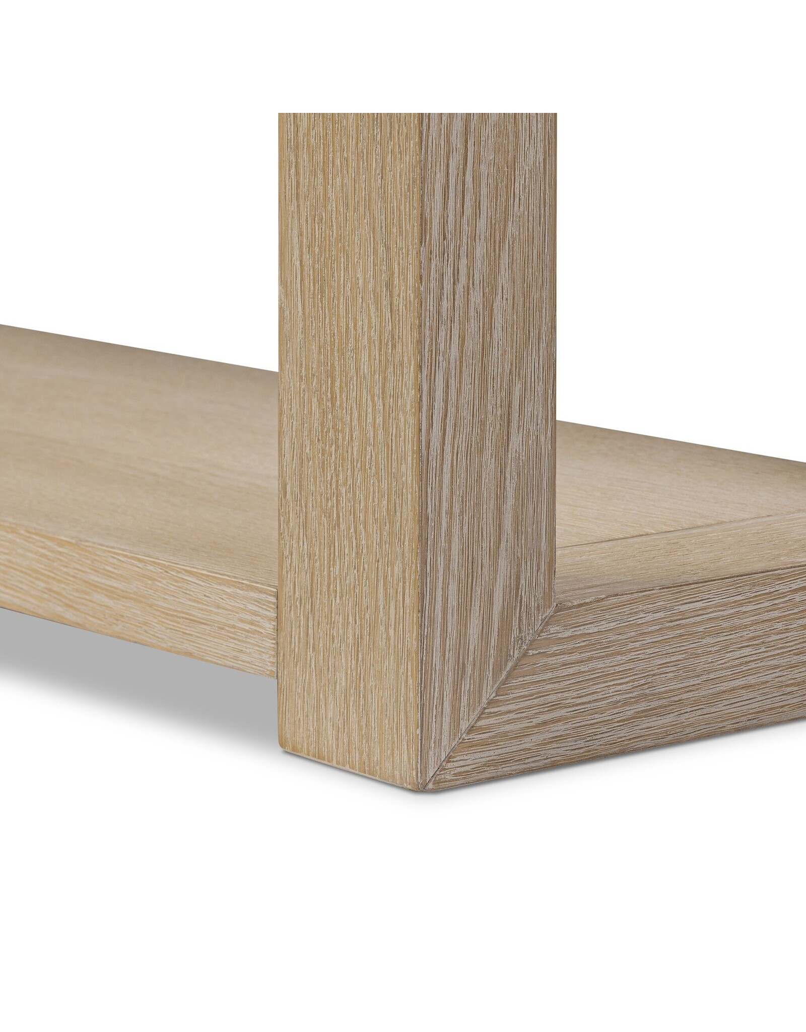 Thomas Console Table in Bleached Oak Veneer
