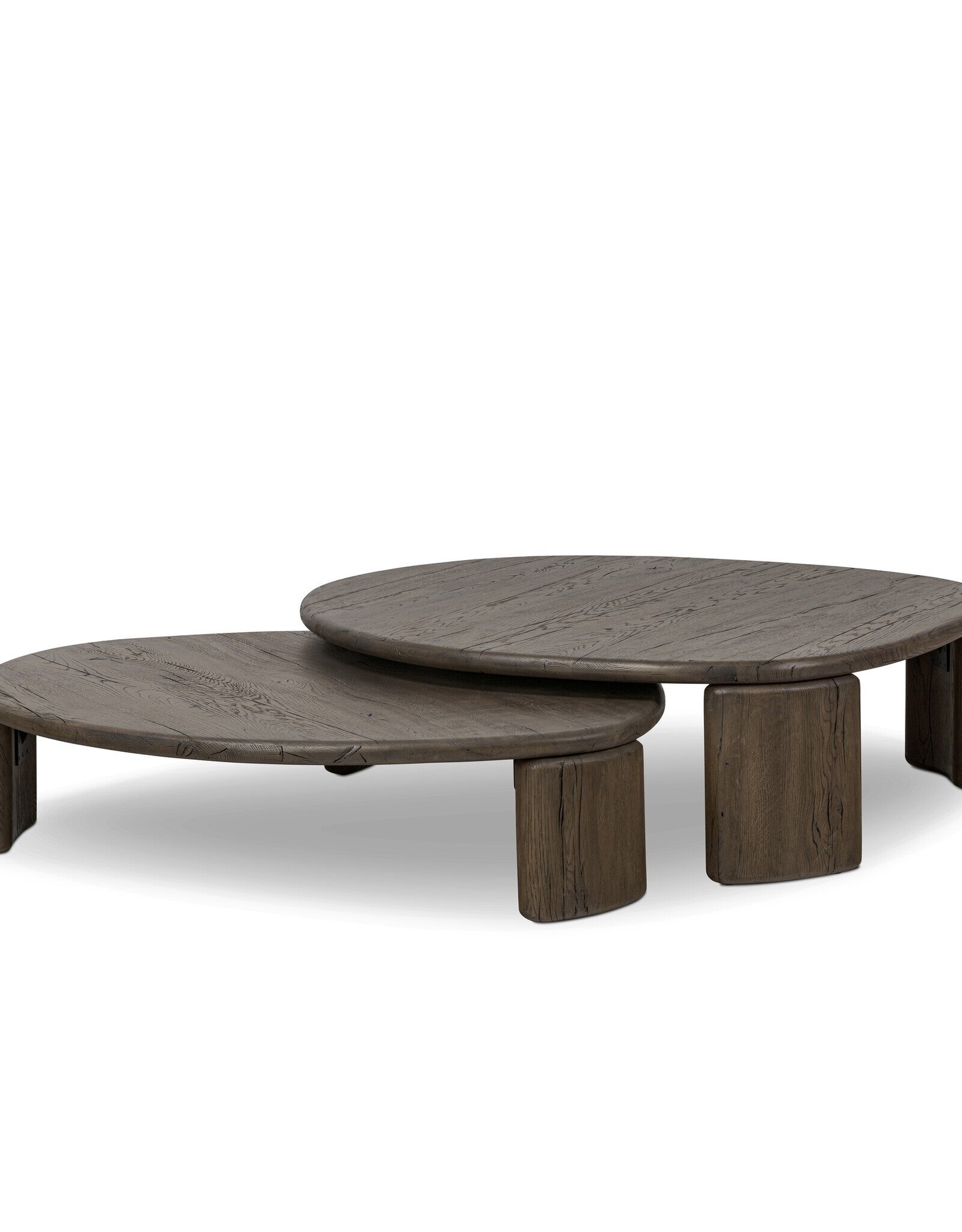 Falco Nesting Tables in Grey Reclaimed French Oak
