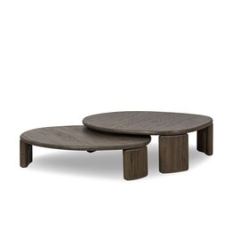 Falco Nesting Tables in Grey Reclaimed French Oak