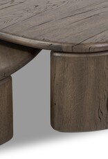 Falco Nesting Tables in Grey Reclaimed French Oak