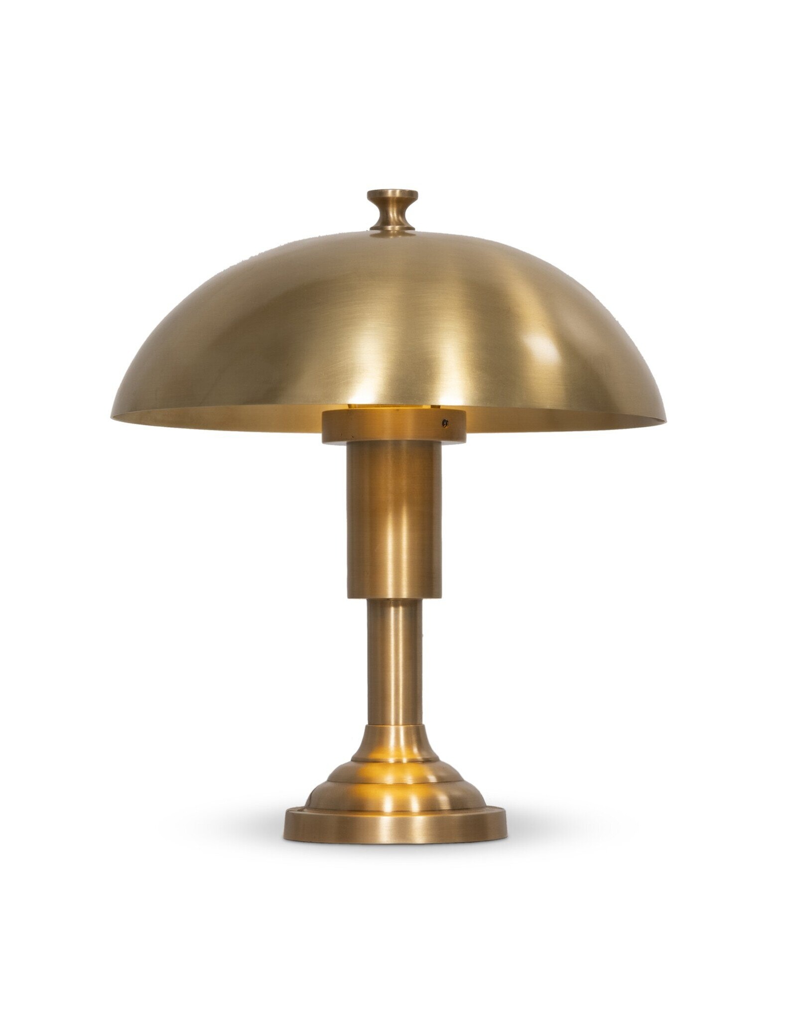 Trieste Table Lamp in Raw Brass