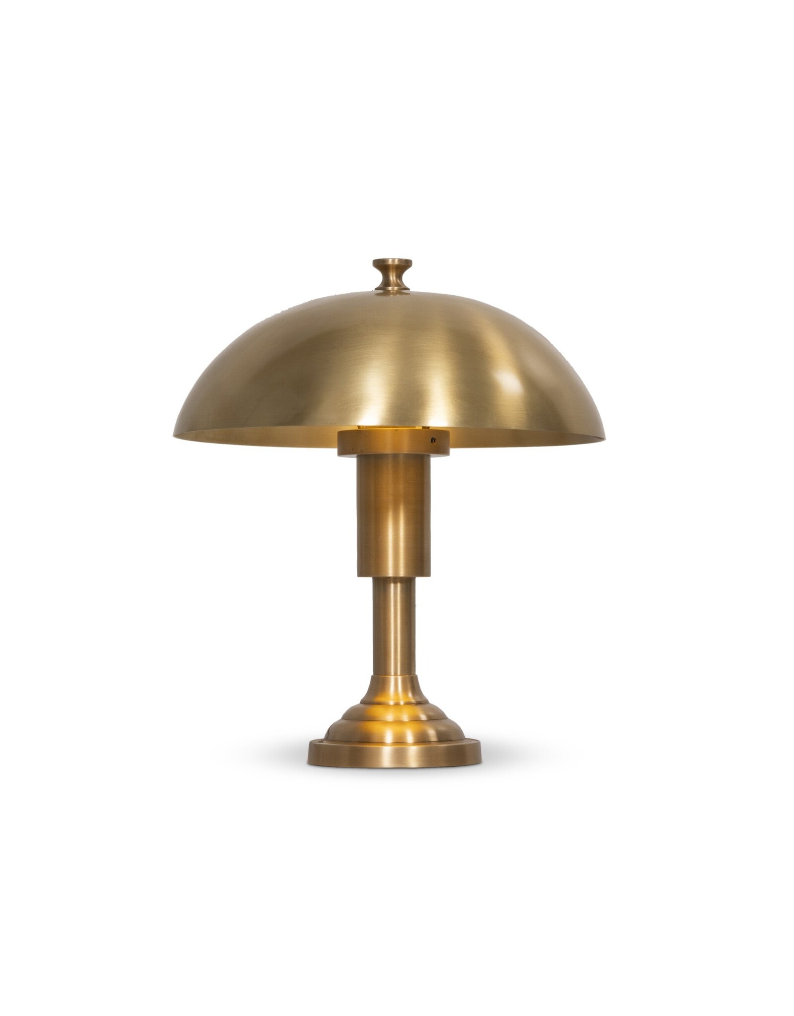 Trieste Table Lamp in Raw Brass