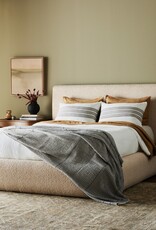 Quincy Bed in Lisbon Cream -King