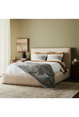 Quincy Bed in Lisbon Cream -King