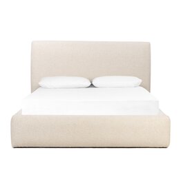 Quincy Bed in Lisbon Cream -King