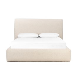 Quincy Bed in Lisbon Cream -King