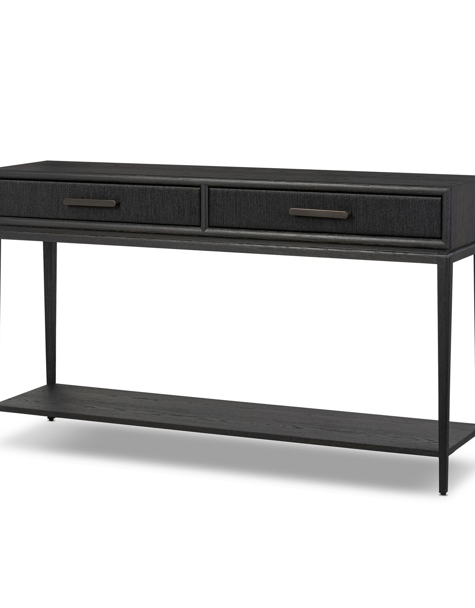 Rosenell Console Table 60" in Black Oak Solid