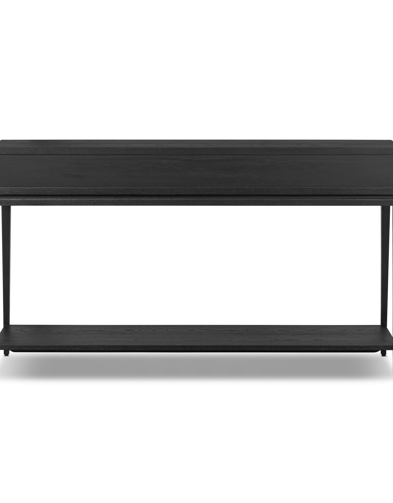Rosenell Console Table 60" in Black Oak Solid